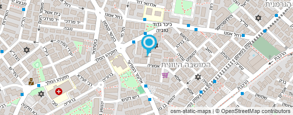 מפת הגעה אל יעקבי בני; בוגר "בצלאל"