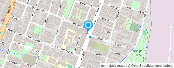 מפת הגעה אל דאנס - הסטודיו של אלמה וארנון