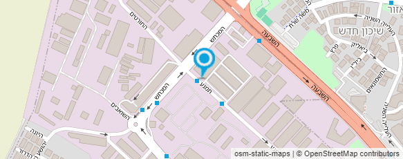 מפת הגעה אל חיש שרותי הדפסה וצילום אופסט בע"מ