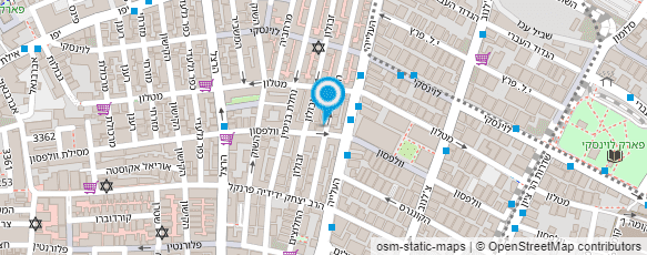 מפת הגעה אל אורות פריז - משה יעקב