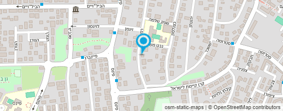 מפת הגעה אל בסון צדוק