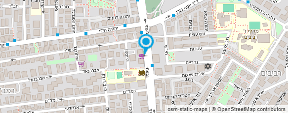 מפת הגעה אל ד"ר עטר אפרים