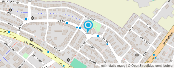 מפת הגעה אל אלוני תיקוני תריסים חשמליים