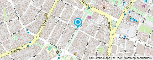 מפת הגעה אל מכון לקוסמטיקה רינה פז