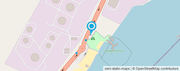 מפת הגעה אל מועדון הצלילה בריף הדולפינים