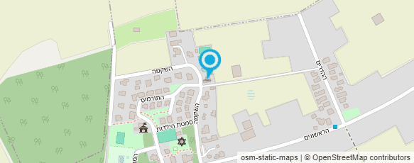 מפת הגעה אל זגגי אופירה אדריכלות