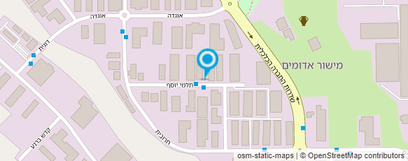 מפת הגעה אל י.מ. יעקבי