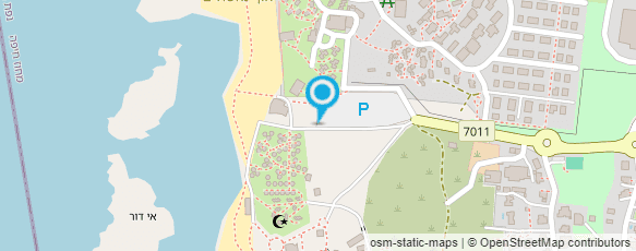 מפת הגעה אל חניון מושב דור