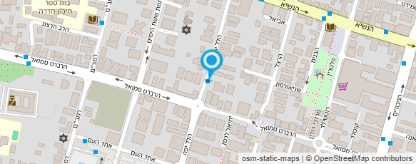 מפת הגעה אל ד"ר גלוזמן מיכאל מפת הגעה אל ד"ר גלוזמן מיכאל