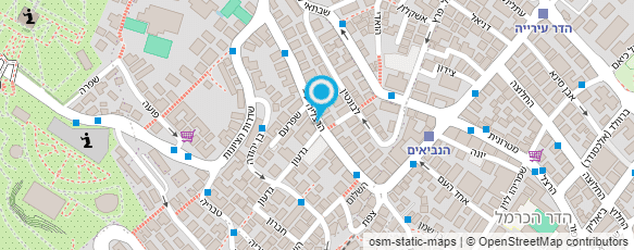 מפת הגעה אל "אורן" ש. הראל