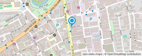 מפת הגעה אל ב.י.פ. יישומים פסיכולוגיים בע"מ