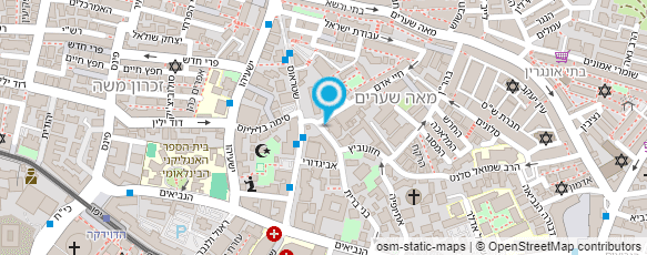 מפת הגעה אל משגב לקשיש