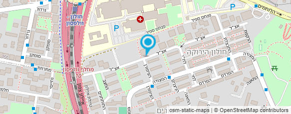 מפת הגעה אל מוסך גיא