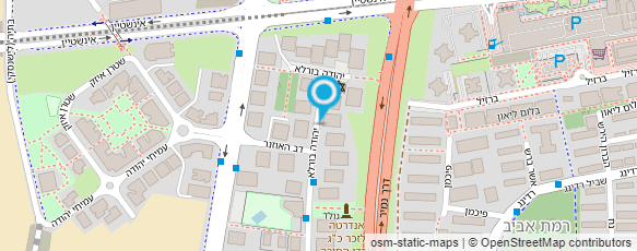 מפת הגעה אל בן אור טיומקין אברהם-נוטריון