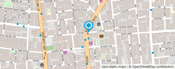 מפת הגעה אל בנק ירושלים בע"מ