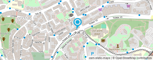 מפת הגעה אל רוטשטיין שאול