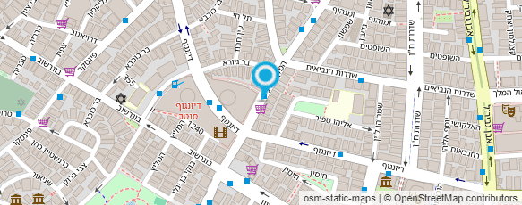 מפת הגעה אל אברהמי מנעולים