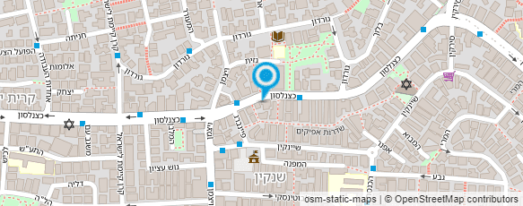 מפת הגעה אל חורש ג'ורג'