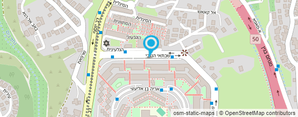 מפת הגעה אל גבאי הרב דוד