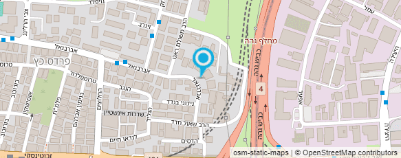 מפת הגעה אל מסגריית גלעד