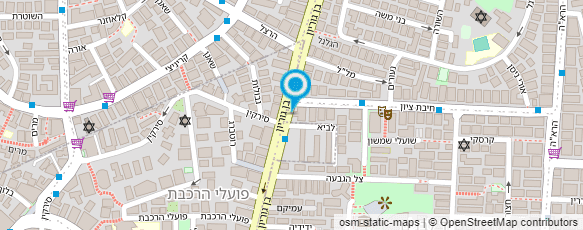 מפת הגעה אל אולפני אביגדור