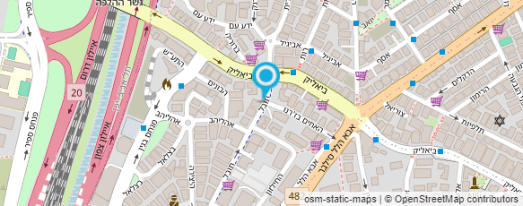 מפת הגעה אל נשגב מחשבים 2005 בע"מ