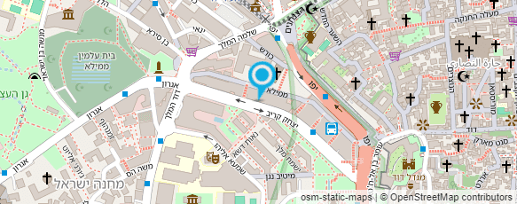 מפת הגעה אל החברה הישראלית למדליות ולמטבעות בע"מ