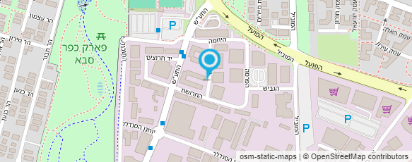 מפת הגעה אל מוסך לב בשרון מפת הגעה אל מוסך לב בשרון