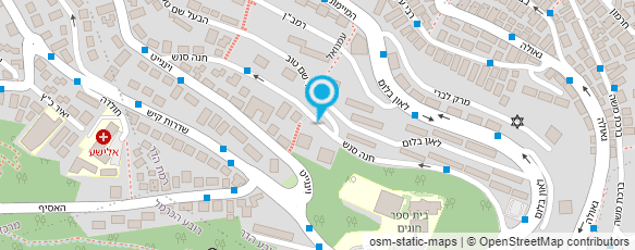 מפת הגעה אל וידאודר - מסכים מקרנים ומולטימדיה