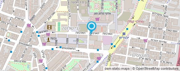 מפת הגעה אל רשת מרפאות פרופורציה