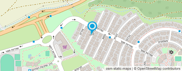 מפת הגעה אל פרופ' הולצברג גרשון מפת הגעה אל פרופ' הולצברג גרשון