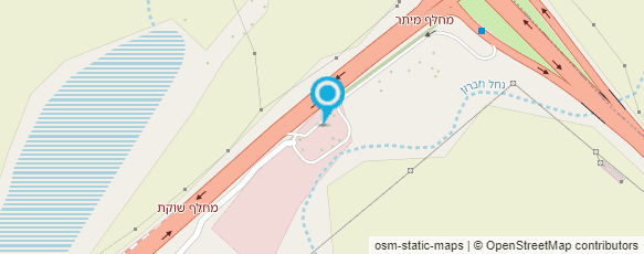 מפת הגעה אל תחנת דלק פז