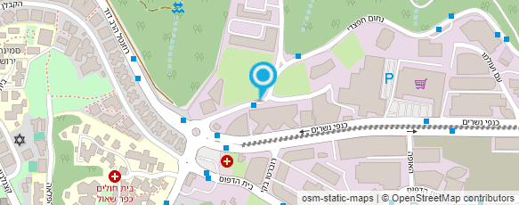 מפת הגעה אל בית מדרש הגבוה להלכה בהתישבות החקלאית