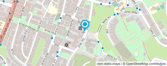 מפת הגעה אל שטרנבך אהוד