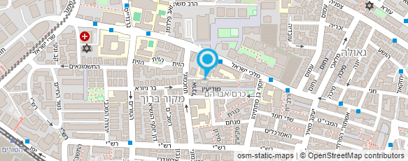 מפת הגעה אל מזר יצחק