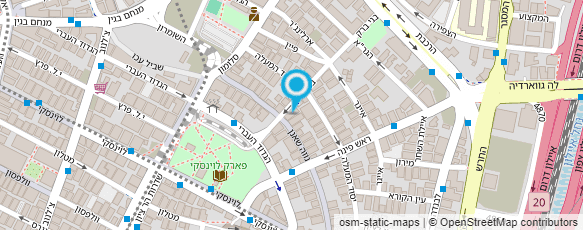 מפת הגעה אל המרכז לצורכי מספרה ותמרוקים