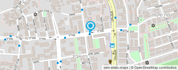 מפת הגעה אל הפיצוציה של אסי ואורן