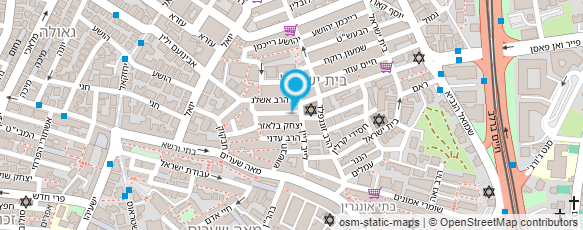 מפת הגעה אל ישיבת מחנה ישראל