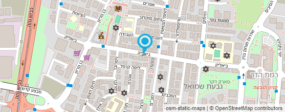 מפת הגעה אל ד"ר חדד מנשה