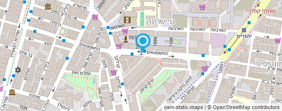 מפת הגעה אל פשדצקי צבי