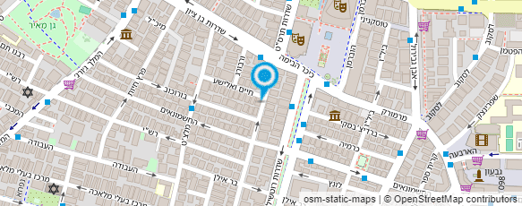 מפת הגעה אל לוין מיכאל- משרד עו"ד