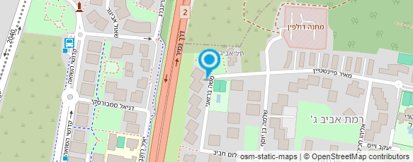 מפת הגעה אל פרופ' ניסנקורן ישראל