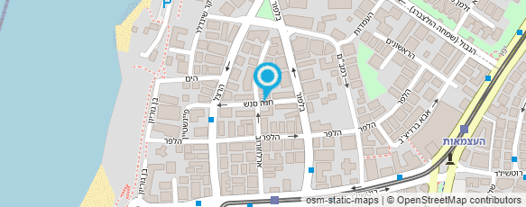 מפת הגעה אל קונדיטוריה א.א.