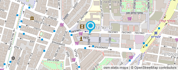 מפת הגעה אל רוקדים-הכל למרקיד ולרוקד