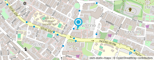 מפת הגעה אל עובדיה יניב רדיאטורים בע"מ