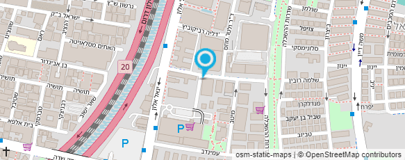 מפת הגעה אל ג'י אנד בי מטענים בע"מ