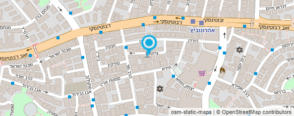 מפת הגעה אל לוי נפתלי