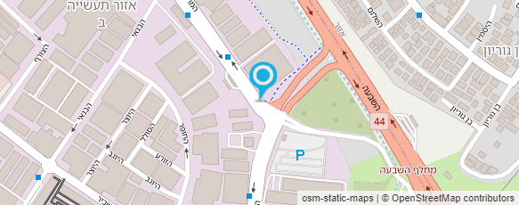 מפת הגעה אל זהר מבלטי חיתוך לדפוס בע"מ