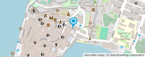 מפת הגעה אל פלאפל ערפי