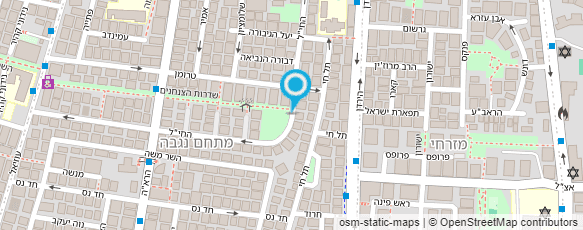 מפת הגעה אל יניב קבלנים יצחק זהבי